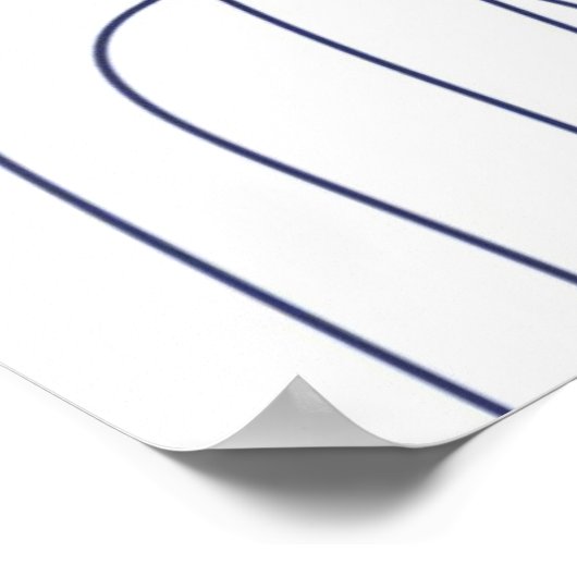 abstracte kunst poster (Hoek)