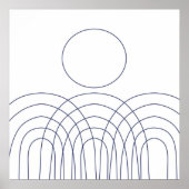 abstracte kunst poster (Voorkant)