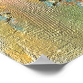 Abstracte kunst poster (Hoek)