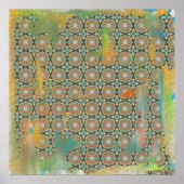 Abstracte kunst poster (Voorkant)