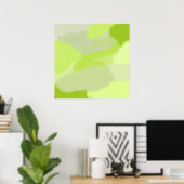 abstracte kunst poster (Thuiskantoor)
