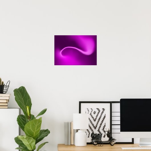 Abstracte Kunst Poster (Thuiskantoor)