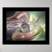 Abstracte kunst poster (Voorkant)