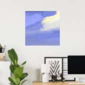 abstracte kunst poster (Thuiskantoor)