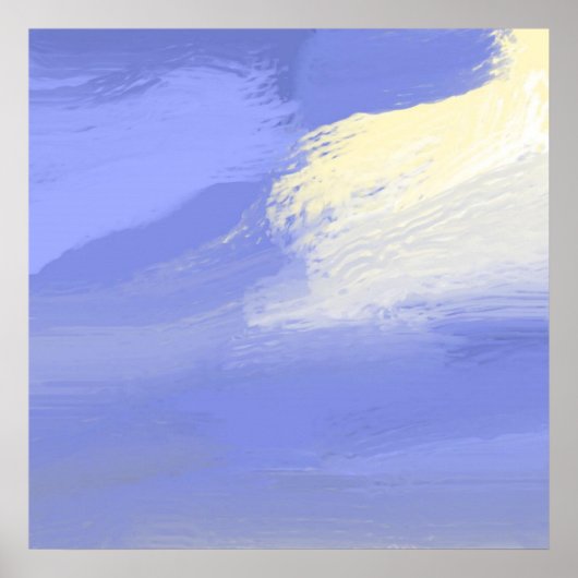 abstracte kunst poster (Voorkant)