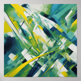Abstracte kunst poster