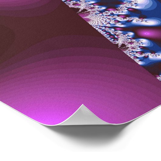 Abstracte kunst poster (Hoek)