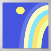 abstracte kunst poster (Voorkant)