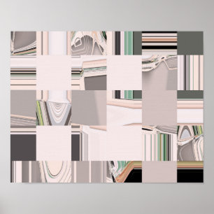 Abstracte kunst poster