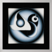 Abstracte kunst poster (Voorkant)