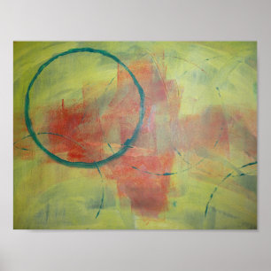 Abstracte kunst poster