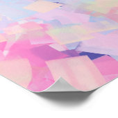 Abstracte kunst poster (Hoek)