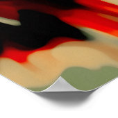 Abstracte kunst poster (Hoek)
