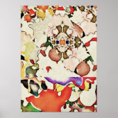 Abstracte kunst poster (Voorkant)