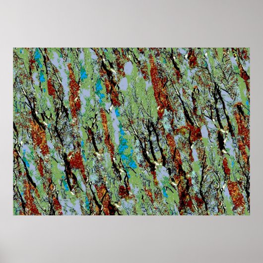 abstracte kunst poster (Voorkant)