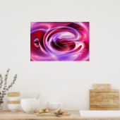 Abstracte Kunst Posters Digitale Computer Art Prin (Keuken)