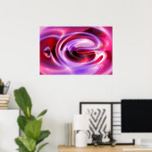 Abstracte Kunst Posters Digitale Computer Art Prin (Thuiskantoor)