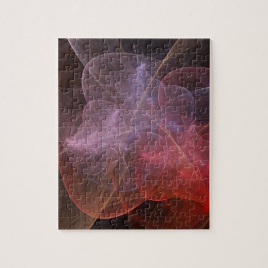 Abstracte Kunst Prachtig Sterrenstelsel Legpuzzel (Verticaal)