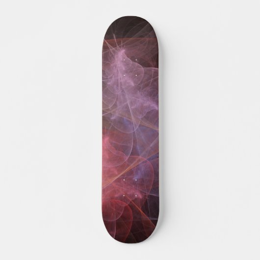 Abstracte Kunst Prachtige Melkweg Persoonlijk Skateboard (Voorkant)