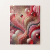 Abstracte kunst puzzel (Verticaal)