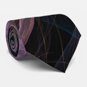 Abstracte kunst regenboogijs stropdas (Opgerold)