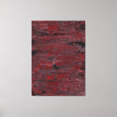 Abstracte Kunst: Restwarmte Canvas Afdruk (Voorkant)