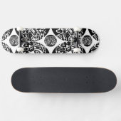 abstracte kunst: "Robot Dreams" Persoonlijk Skateboard (Horizontaal)