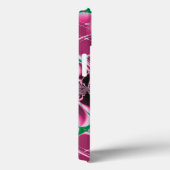 Abstracte Kunst Rode Bloem Case-Mate iPhone Case (Achterkant / Rechts)