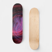 Abstracte Kunst Rode Golf Persoonlijk Skateboard (Voorkant)