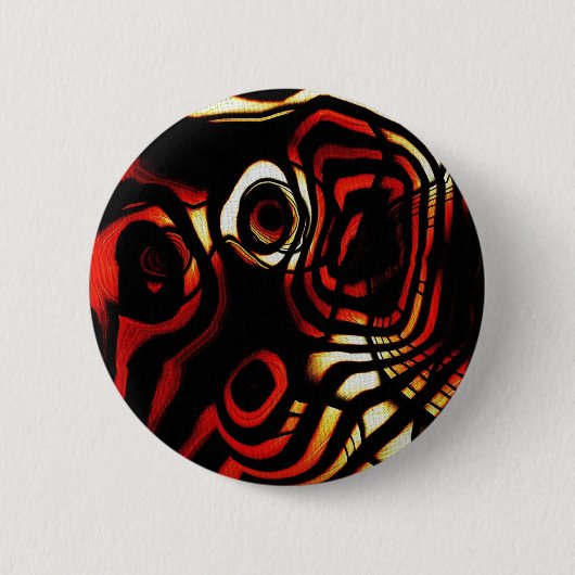 Abstracte kunst ronde button 5,7 cm (Voorkant)