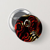 Abstracte kunst ronde button 5,7 cm (Voorkant /achterkant)