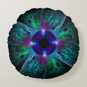 Abstracte kunst rondreis rond kussen