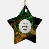 Abstracte kunst ruimte bloemen keramisch ornament (Rechts)