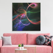 Abstracte Kunst Ruimte Canvas Afdruk (Insitu (Woonkamer))