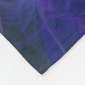Abstracte Kunst Ruimte Fleece Deken (Hoek)