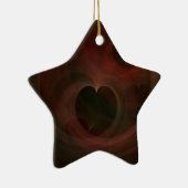 Abstracte Kunst Ruimte Harten Keramisch Ornament (Rechts)