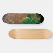 Abstracte Kunst Ruimte Vogel Persoonlijk Skateboard (Horizontaal)