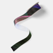 Abstracte Kunst Ruimtegolf Satijnen Lint (Achterkant)