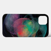 Abstracte Kunst Ruimteschelp Case-Mate iPhone Case (Achterkant (horizontaal))