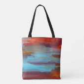 Abstracte kunst schetsen #23 tote bag (Achterkant)