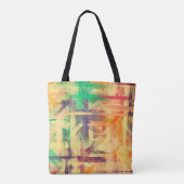 Abstracte kunst schetsen #28 tote bag (Achterkant)