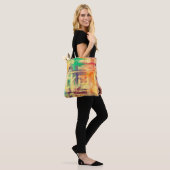Abstracte kunst schetsen #28 tote bag (Op model)