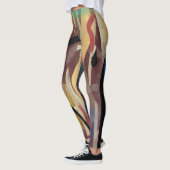 Abstracte kunst schilderen, Leggings voor kindersp (Links)
