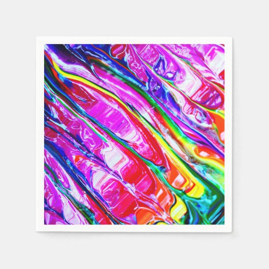 Abstracte kunst servet (Voorkant)