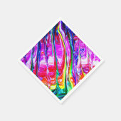 Abstracte kunst servet (Hoek)