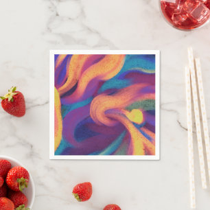 Abstracte kunst servet