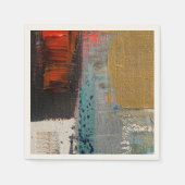 Abstracte Kunst Servet (Voorkant)