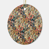 Abstracte Kunst Siervoorwerp Keramisch Ornament (Links)