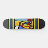 Abstracte Kunst Skateboard (Horizontaal)