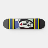 Abstracte Kunst Skateboard (Horizontaal)